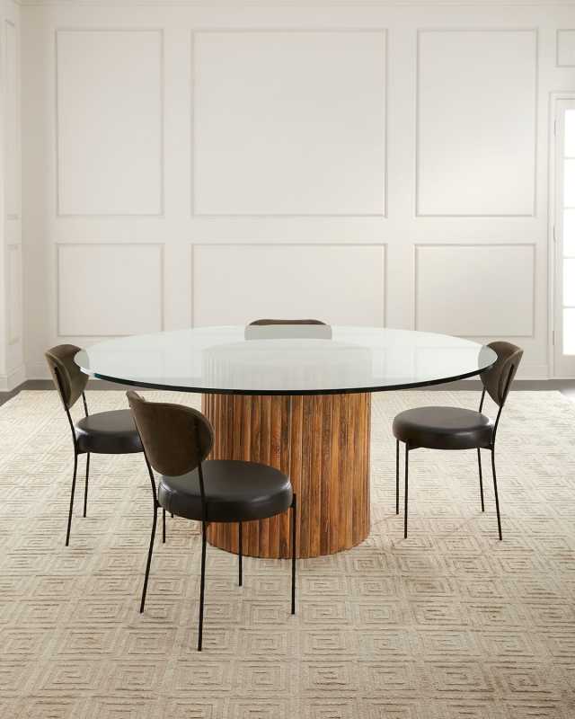 Neymar Leather Dining Chair